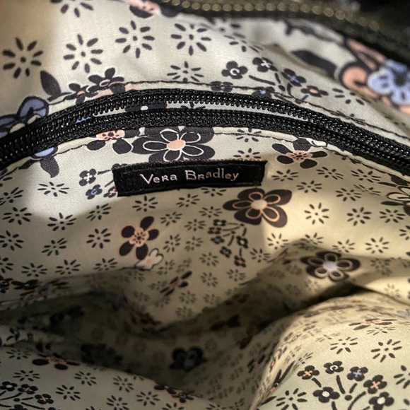 Black Floral Vera Bradley Crossbody - Picture 10 of 12